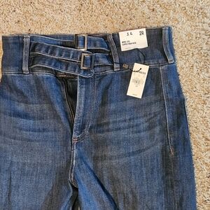 Express Double Belted Denim Pants